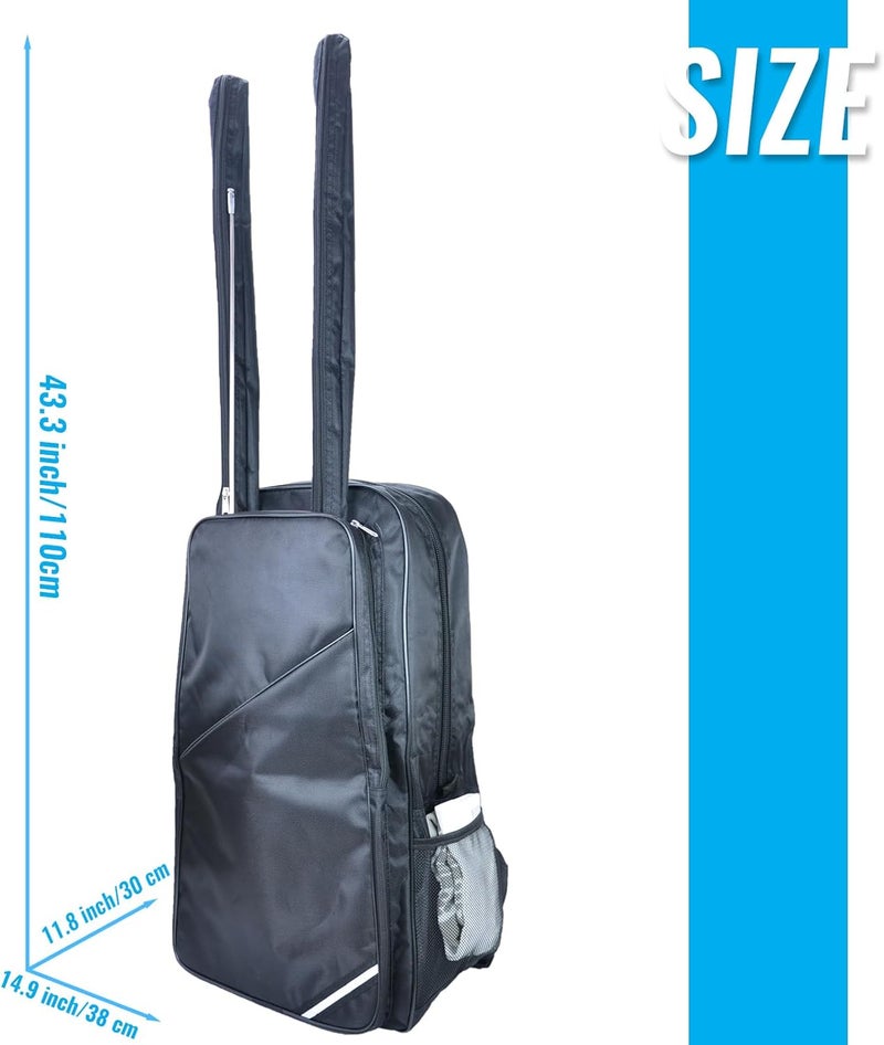 FEFOSAEP Fencing Bag - Junior Fencing Backpack - Extricable Cover with Zipper Fencing Equipment Bag - Image 4